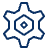 Cog Icon from Cyber Line - Free Set