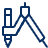 Compasses Icon from Cyber Line - Free Set
