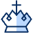 Crown 2 Icon from Cyber Duotone - Free Set