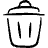 Delete Bin 2 Icon from Freehand - Free Set