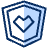 Heart Protect Icon from Cyber Duotone - Free Set