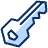 Key 2 Icon from Cyber Duotone - Free Set