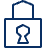 Lock Close 1 Icon from Cyber Line - Free Set