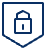 Lock Shield Icon from Cyber Line - Free Set