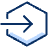 Logout 1 Icon from Cyber Duotone - Free Set