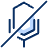 Microphone Mute Icon from Cyber Duotone - Free Set