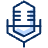 Microphone ON 2 Icon from Cyber Duotone - Free Set