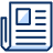 Newspaper 2 Icon from Cyber Duotone - Free Set