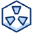 Radioactive Hexagon Icon from Cyber Duotone - Free Set