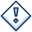 Report Problem Warning Diamond Icon from Cyber Duotone Set