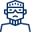 Burglar Icon from Cyber Line Set