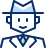 Detective Icon from Cyber Duotone Set