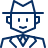 Detective Icon from Cyber Line Set
