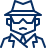 Spy Icon from Cyber Line Set