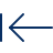 Arrow Previous Icon from Cyber Line Set