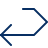 Arrow Return Icon from Cyber Line Set