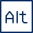 Button Alt Icon from Cyber Line Set