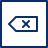 Button Delete Icon from Cyber Line Set