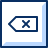 Button Delete Icon from Cyber Duotone Set