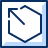 Button Escape Icon from Cyber Duotone Set