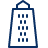 Cheese Grater Icon from Cyber Line Set