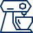 Food Mixer 1 Icon from Cyber Line Set