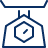 Kitchen Scale Icon from Cyber Line Set