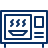 Microwave Icon from Cyber Line Set