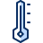 Temperature High Icon from Cyber Duotone Set