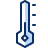 Temperature Low Icon from Cyber Duotone Set