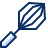 Whisk Icon from Cyber Duotone Set