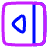 Bar Sidebar Right Panel Open Icon from Plump Neon Set