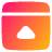 Bar Top Panel Close Icon from Plump Gradient Set