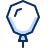 Balloon Icon from Cyber Duotone Set