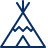 Camp Icon from Cyber Line Set
