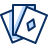 Cards 2 Icon from Cyber Duotone Set