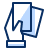 Cards Hand Icon from Cyber Duotone Set