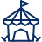 Circus Camp Icon from Cyber Line Set