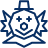 Clown Icon from Cyber Line Set
