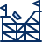 Roller Coaster Icon from Cyber Duotone Set