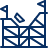 Roller Coaster Icon from Cyber Line Set