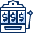 Slot Machine Icon from Cyber Duotone Set