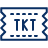 Ticket Icon from Cyber Line Set