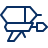 Water Gun Icon from Cyber Line Set