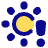 Brightness Alert Icon from Plump Pop Set
