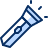 Flashlight 1 Icon from Cyber Duotone Set