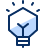 Lightbulb 3 Icon from Cyber Duotone Set