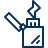 Lighter Icon from Cyber Line Set