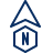 Compass North Icon from Cyber Line Set