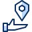 Location Hand Shared Icon from Cyber Duotone Set